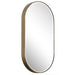 Uttermost Lago Oval Gold Mirror 9914