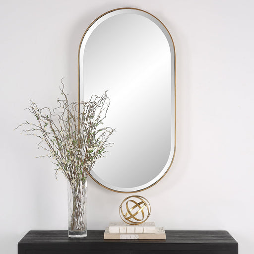 Uttermost Lago Oval Gold Mirror 9914