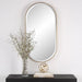 Uttermost Lago Oval Gold Mirror 9914