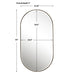 Uttermost Lago Oval Gold Mirror 9914