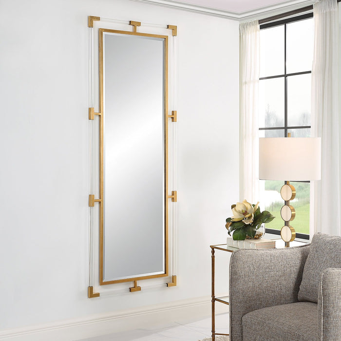 Uttermost Balkan Gold Tall Mirror 9926