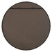 Uttermost Bonded Round Black Mirror 9939