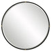 Uttermost Bonded Round Black Mirror 9939
