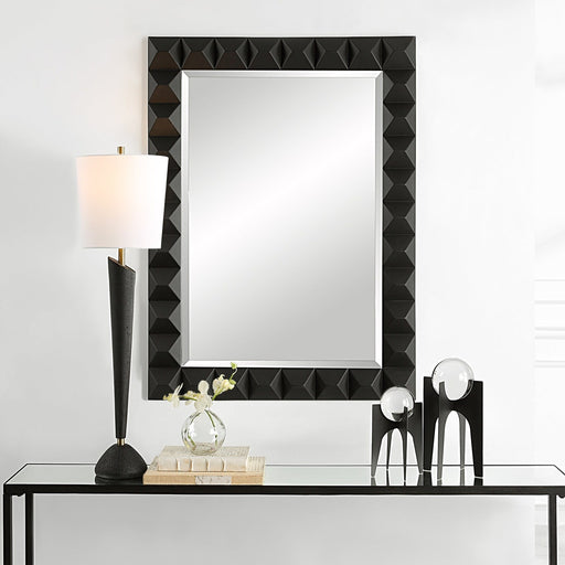 Uttermost Studded Black Mirror 9941