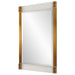 Uttermost Nera Plated Brass Mirror 09953