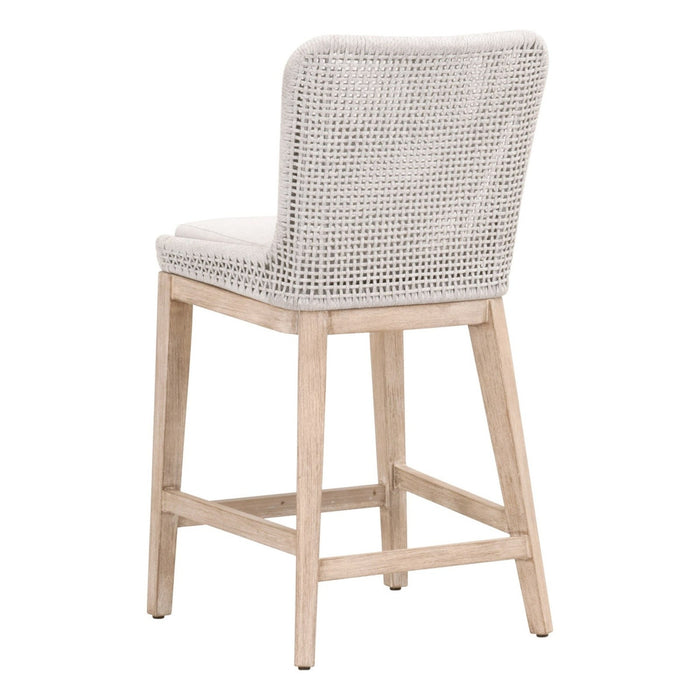 Essentials For Living Woven Mesh Counter Stool 6853CS.WHT/WHT/NG