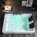 Empava 72 inch Whirlpool Rectangular Bathtub - EMPV-72JT367LED