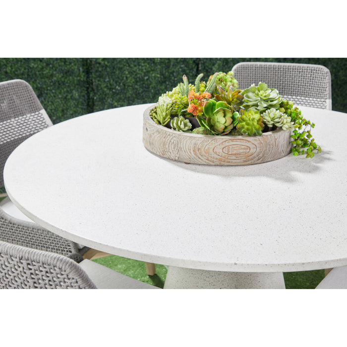 Essentials For Living District Monterey 55" Round Dining Table 4629.IVO-TER