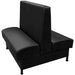 Oak Street Manufacturing Double 48" x 42" Morley Vinyl/Upholstered Booth