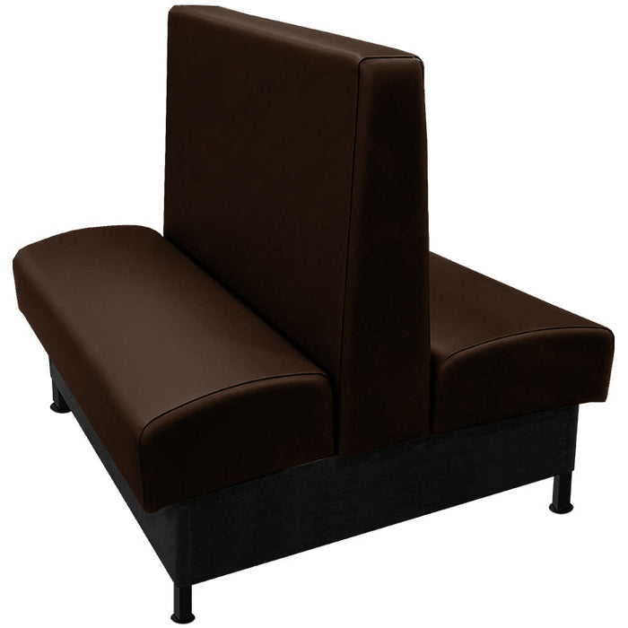 Oak Street Manufacturing Double 48" x 42" Morley Vinyl/Upholstered Booth