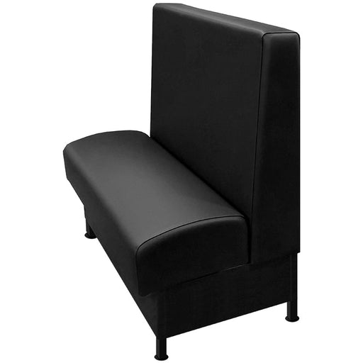 Oak Street Manufacturing Single 72" x 42" Morley Vinyl/Upholstered Booth