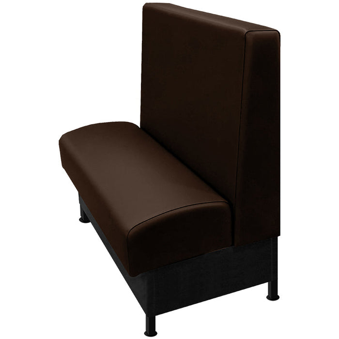 Oak Street Manufacturing Single 84" x 42" Morley Vinyl/Upholstered Booth