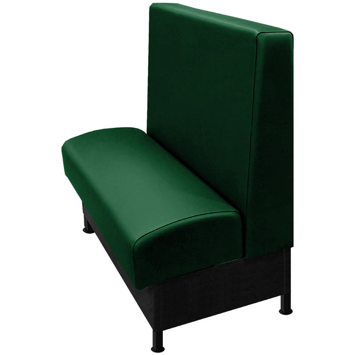 Oak Street Manufacturing Single 44" x 42" Morley Vinyl/Upholstered Booth