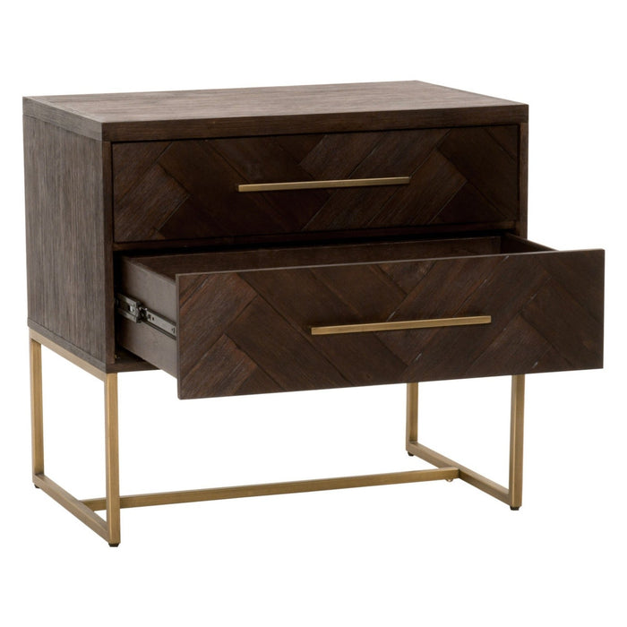 Essentials For Living Traditions Mosaic 2-Drawer Nightstand 6048.RJAV