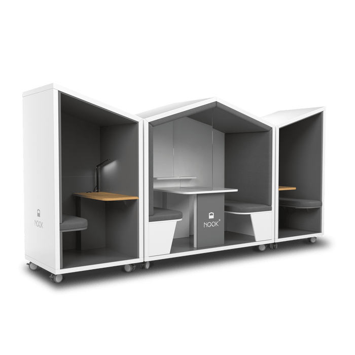 Nook Solo Quiet Office Huddle Meeting Pod