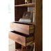 Kalalou Tall Acacia Wood Cabinet With Two Drawers