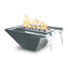 The Outdoor Plus Nile 30" Rectangular Fire & Water Bowl | Powder Coated Metal