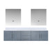 Lexora Home Geneva Bath Vanity with Cultured Marble Countertop