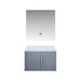 Lexora Home Geneva Bath Vanity with Cultured Marble Countertop