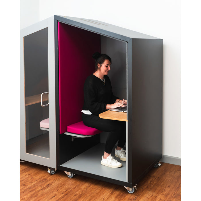 Nook Solo Quiet Office Huddle Meeting Pod