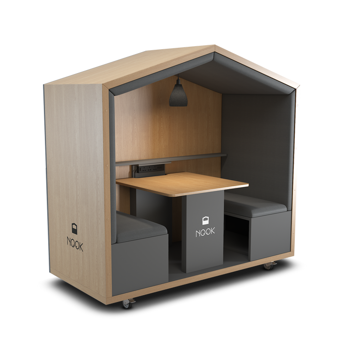 Nook Huddle Pod 2 Person Quiet Huddle Office Meeting Pod