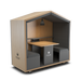 Nook Huddle Pod 2 Person Quiet Huddle Office Meeting Pod