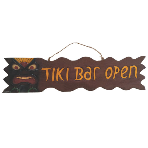 RAM Outdoor Décor Tiki Bar Open Sign ODR105