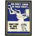 RAM Outdoor Décor Swim In Toilet Wall Sign ODR201