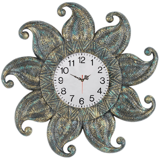 RAM Outdoor Décor 24"W Outdoor Dark Sun W/ Clock ODR279-C