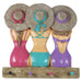 RAM Outdoor Décor Bikini Ladies - Towel Rack ODR510