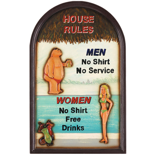 RAM Outdoor Décor House Rules ODR638