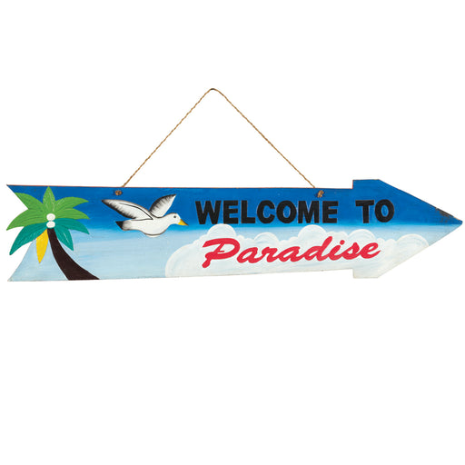 RAM Outdoor Décor Welcome To Paradise ODR724