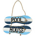 RAM Outdoor Décor Pool House Flip Flops ODR728