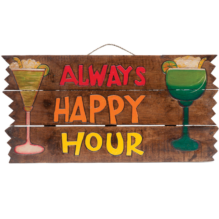 RAM Outdoor Décor Always Happy Hour ODR774