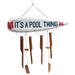 RAM Outdoor Décor It'S A Pool Thing Wind Chimes ODR777