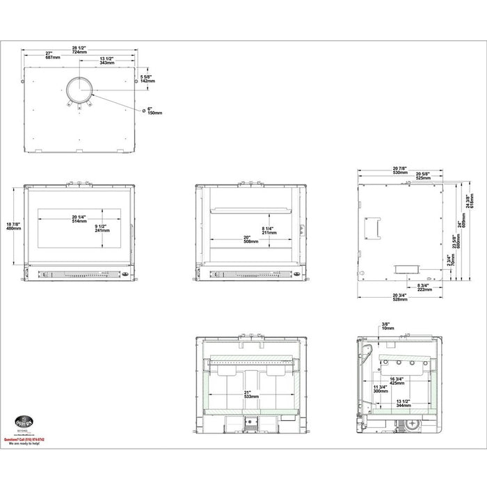 Osburn Inspire 2000 Wood Insert OB02045