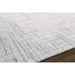 Pasargad Home Slate Collection Hand-Loomed Ivory/Silver Bsilk & Wool Area Rug-10' 0" X 14' 0" pbfe-04 10x14