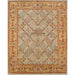 Pasargad Home Azerbaijan Collection Hand-Knotted Lamb's Wool Area Rug- 9' 2" X 12' 0", L. Blue P-51 9x12