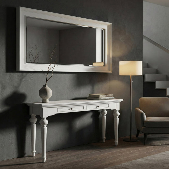 NovaSolo Provence Console Table White T776