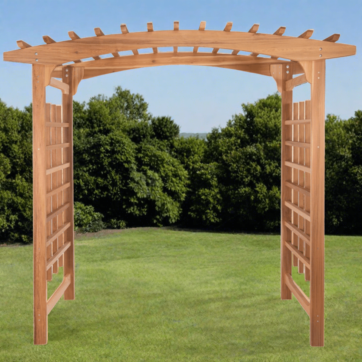 All Things Cedar Pagoda Wedding Arbor PA106 — Archic Furniture