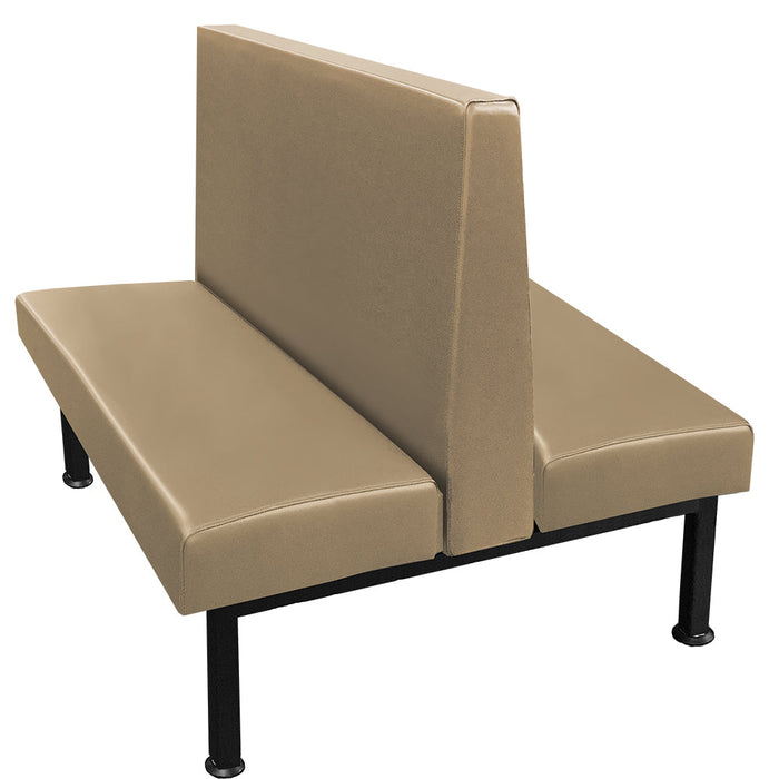 Oak Street Manufacturing Double 44" x 42" Pacific Indoor/Outdoor Vinyl/Upholstered Booth