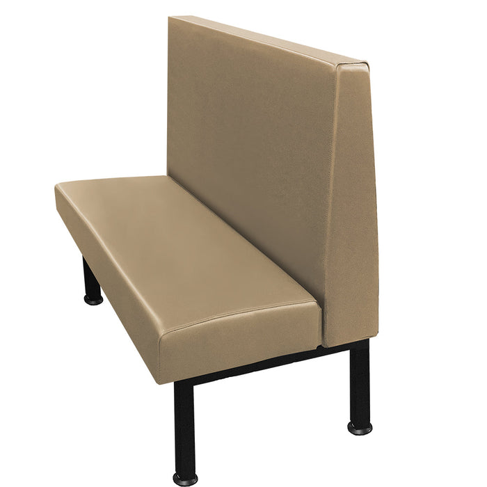 Oak Street Manufacturing Single 48" x 36" Pacific Indoor/Outdoor Vinyl/Upholstered Booth