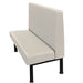 Oak Street Manufacturing Single 44" x 36" Pacific Indoor/Outdoor Vinyl/Upholstered Booth