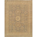 Pasargad Home Azerbaijan Collection Hand-Knotted Lamb's Wool Area Rug- 9' 4" X 12' 3", L. Gray PARP-004B 9X12