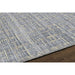 Pasargad Home Slate Collection Hand-Loomed Silk & Wool Rug- 9' 0" X 12' 0" PBFE-01 9x12