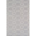 Pasargad Home Transitional Collection Hand-Tufted Silk & Wool Area Rug- 4' 0" X 6' 0" PBW-3SAM 4x6