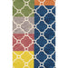 Pasargad Home Transitional Collection Hand-Tufted Lamb's Wool Area Rug- 5' 0" X 8' 0" PBW-820CHART 5X8