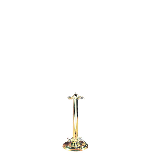 RAM Game Room 24"H Pool Cue Holder-Polsihed Brass PCH PB