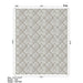 Pasargad Home Transitional Collection Hand-Knotted Lamb's Wool Area Rug- 2' 0" X 3' 0" PHB-1925 bge 2x3