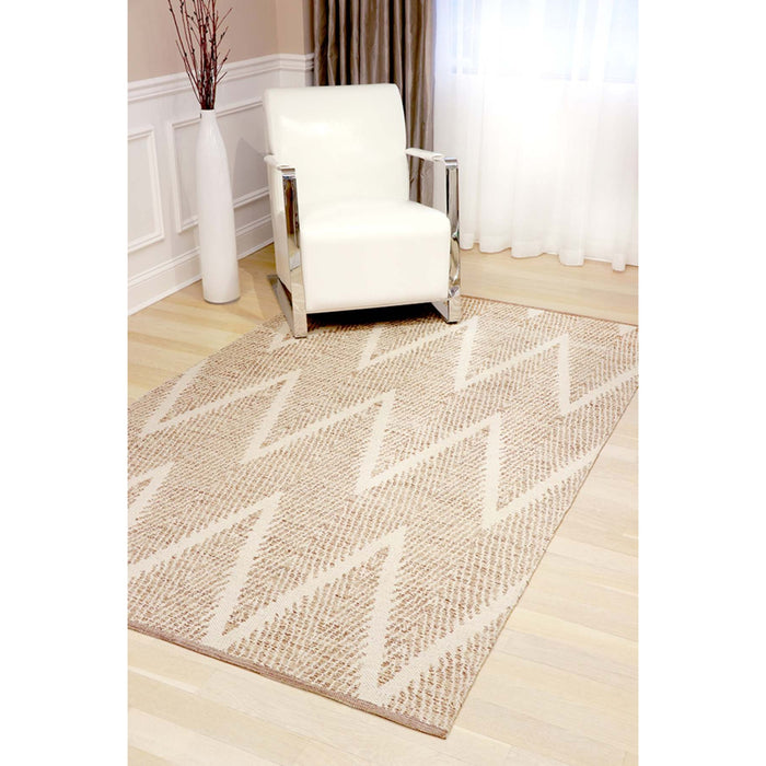 Pasargad Home Simplicity Collection Hand-Woven Cotton Area Rug- 4' 0" X 6' 0" plw-04 4x6